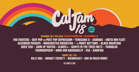 Cal Jam 18 Announces Line-Up + Foo Fighters Return As Headliners And Curators Of Cal Jam 18 Image