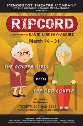 THE ODD COUPLE Meets THE GOLDEN GIRLS in Penobscot's RIPCORD Image