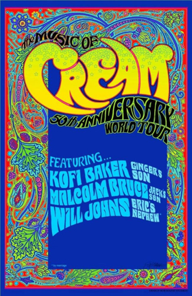 THE MUSIC OF CREAM: 50th ANNIVERSARY WORLD TOUR To Tour Across North America This Fall  Image