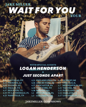 Jake Miller Announces 'Wait For You' Tour  Image