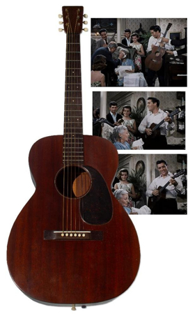 Elvis Presley's Guitar Used in the Film GIRLS! GIRLS! GIRLS! to be Auctioned Image