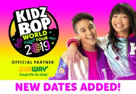 KIDZ BOP And Live Nation Announce 'KIDZ BOP World Tour 2019' Image
