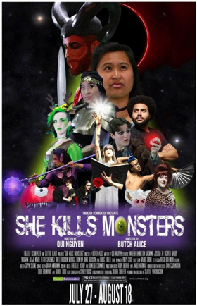 SHE KILLS MONSTERS Comes to Theater Schmeater Image