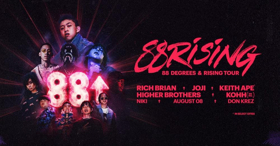 88rising Announces First Ever North American Tour With Rich Brian, Joji, Keith Ape, Higher Brothers, & More 