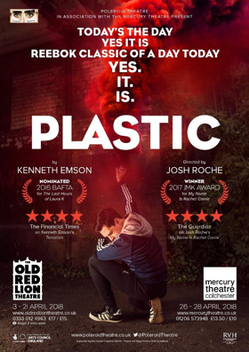 The World Premiere of PLASTIC by Kenneth Emson Comes to London and Colchester 