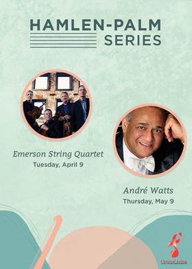 Tickets Now on Sale for Emerson String Quartet and André Watts Image