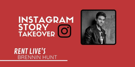 RENT LIVE's Brennin Hunt To Take Over Instagram Today! Image