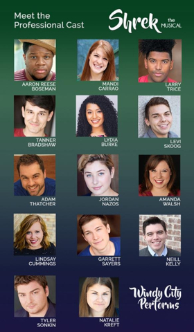 Windy City Performs Announces Cast Of SHREK THE MUSICAL Image