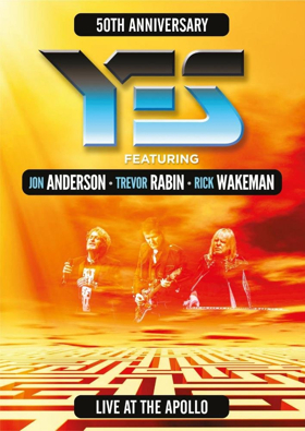 YES Featuring Jon Anderson, Trevor Rabin, & Rick Wakeman Live At The Apollo Arrives on DVD & Blu-Ray September 7 