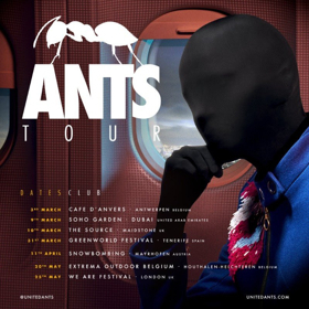 ANTS Reveal Global Tour Dates in UK, Belgium and Duba Image