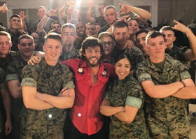 Chris Jansens Performance at D.C. Marine Barracks Taped for Hallmark's Fourth of July Special Image