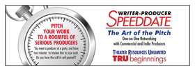 Theater Resources Unlimited Announces Next Writer-Producer Speed Date 