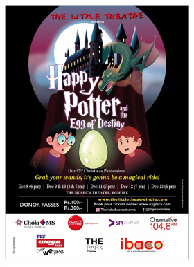 Little Theatre Presents Christmas Panto HAPPY POTTER AND THE EGG OF DESTINY Image