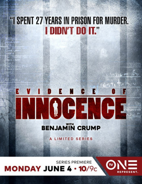 Mark Schand Tells His Story on TV One's EVIDENCE OF INNOCENCE on Monday, June 11 