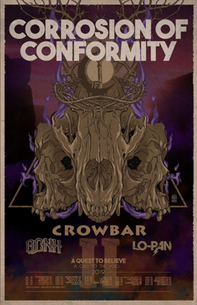 Quaker City Night Hawks Added to Corrosion of Conformity Summer Tour 
