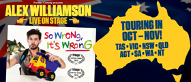 Alex Williamson Announces 20-Date Australian Tour 