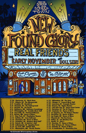 New Found Glory Announces 'From The Screen To Your Stereo To Your Town' Tour Image