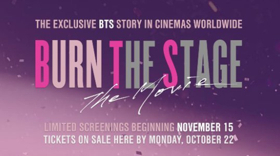 BTS Announce Premiere for BURN THE STAGE: THE MOVIE Image