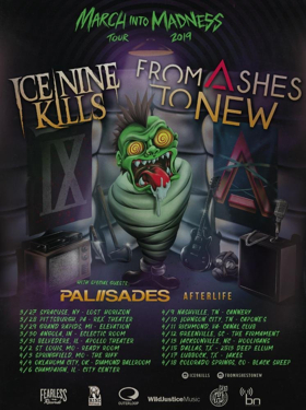 Ice Nine Kills Announce Co-Headline Tour With From Ashes To New Image