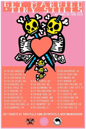 Tiny Stills Announces Summer Tour With Get Married Image