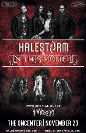 Halestorm and In This Moment Come to Syracuse Image