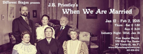 Different Stages to Premiere WHEN WE ARE MARRIED Image