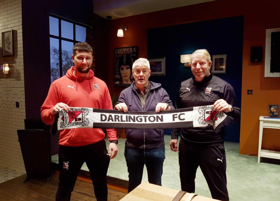 Darlington Football Club Manager Tommy Wright Gives Nick Hancock Tour Advice  Image