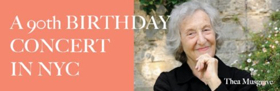 Composer Thea Musgrave Celebrates 90th Birthday with Special Concert This May in NYC Image