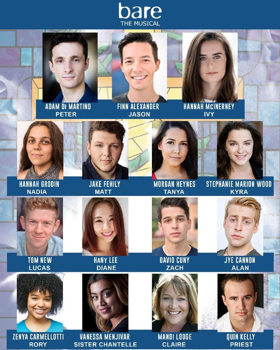 StageArt Announces the Cast for BARE The Musical Image