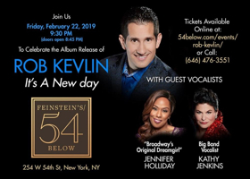 Jennifer Holliday To Join Rob Kevlin At Feinstein's/54 Below Debut Concert 