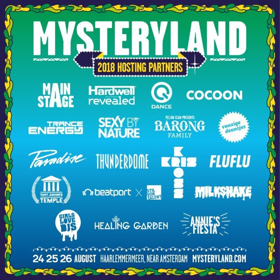 MYSTERYLAND Announce Stage Hosts: Hardwell's Revealed, Sexy By Nature, Cocoon, Trance Energy + More 