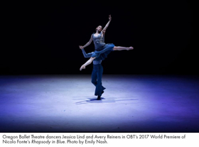 Pink Martini's Thomas H. Lauderdale Joins The Oregon Ballet Theatre In RHAPSODY IN BLUE At The McCallum Image