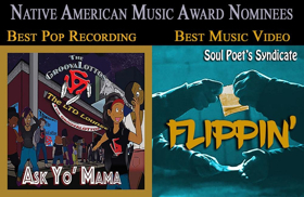 The GroovaLottos & Soul Poet's Syndicates Receive Native American Music Awards Nominations 