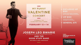 Siriusly Sinatra Favorite Joseph Leo Bwarie Performs MY FUNNY VALENTINE Concert  Image