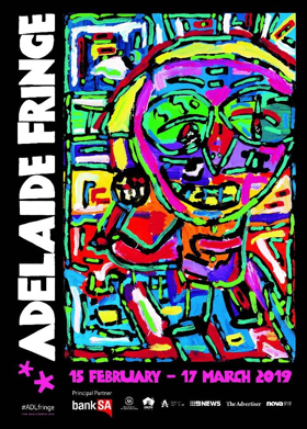 2019 Adelaide Fringe Poster Revealed Image