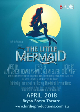 Birdie Productions Presents THE LITTLE MERMAID  Image