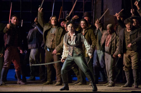 Jennifer Rowley, Yonghoon Lee and Anita Rachvelishvili star in Verdi's IL TROVATORE Image