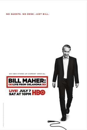 HBO Stand-up Special BILL MAHER: LIVE FROM OKLAHOMA Available for Digital Download August 6 Image