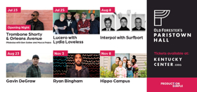 Old Forester's Paristown Hall Announces First Shows for Late Summer Image