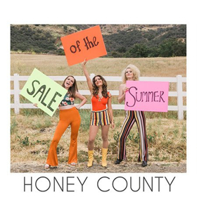 Rising Country Trio Honey County Releases Music Video For Latest Single SALE OF THE SUMMER Image