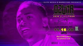 Music Superstar Ozuna Brings His 'Aura Usa Tour 2018' To Mandalay Bay Events Center 