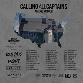 Calling All Captains Announce 2019 US Tour Dates Image