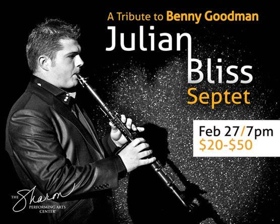 The Sharon Welcomes A Tribute to Benny Goodman Image