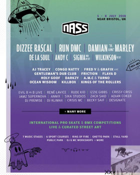 NASS Festival Announce Phase 2 Line-up With Damian 'Jr Gong' Marley, De La Soul, Wilkinson, Fred V & Grafix, AJ Tracey 