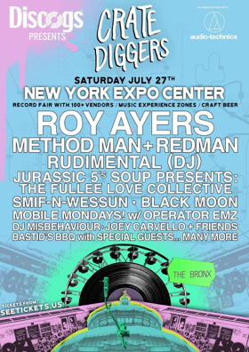 Discogs' Crate Diggers NYC Music and Record Festival Lineup Announced Image