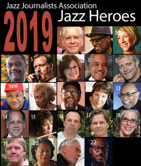 Jazz Journalists Association Announces 2019 Jazz Heroes 