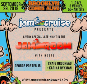 Brooklyn Comes Alive Releases Details For The Jam Room Presented By Jam Cruise Image