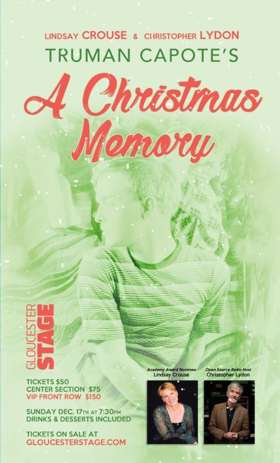 Lindsay Crouse & Christopher Lydon Set for A CHRISTMAS MEMORY at Gloucester Stage 