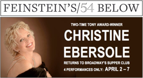 Christine Ebersole Will Return to 54 Below in April 