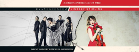 EVANESCENCE & Lindsey Stirling Announce North American Co-Headline Amphitheater Tour  Image